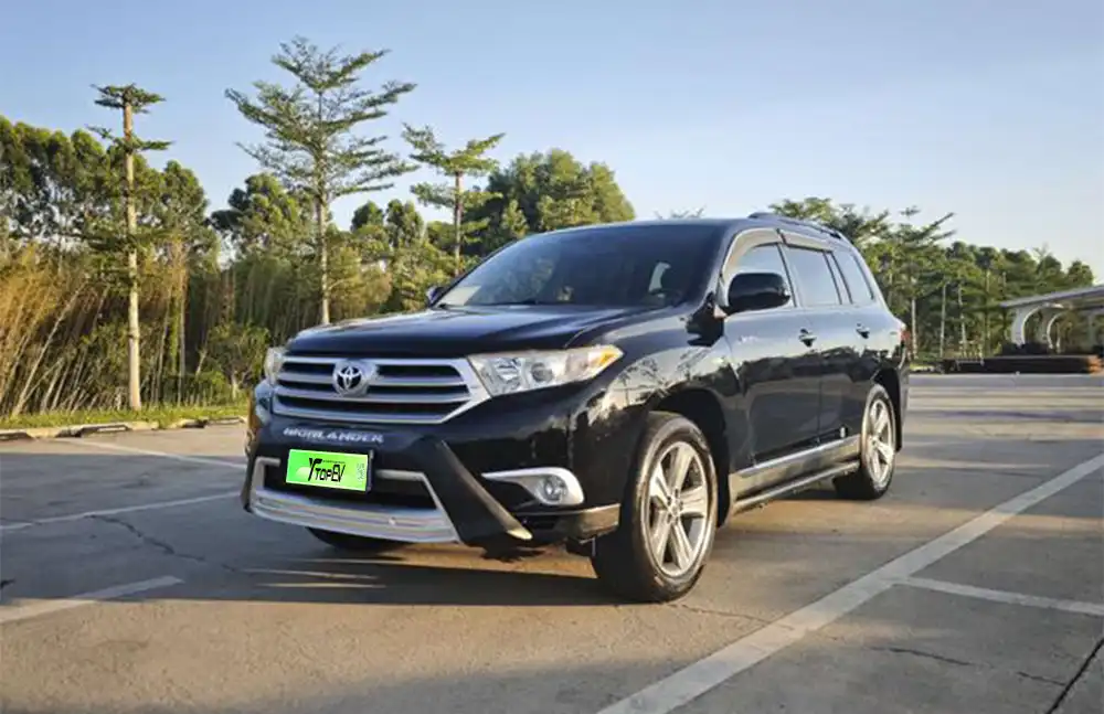 Toyota Highlander 2012 de segunda mano, modelo 2.7L, tracción a dos ruedas, siete plazas, edición de lujo.