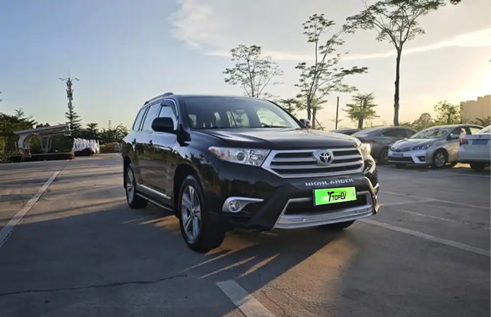 Toyota Highlander 2012 de segunda mano, modelo 2.7L, tracción a dos ruedas, siete plazas, edición de lujo.