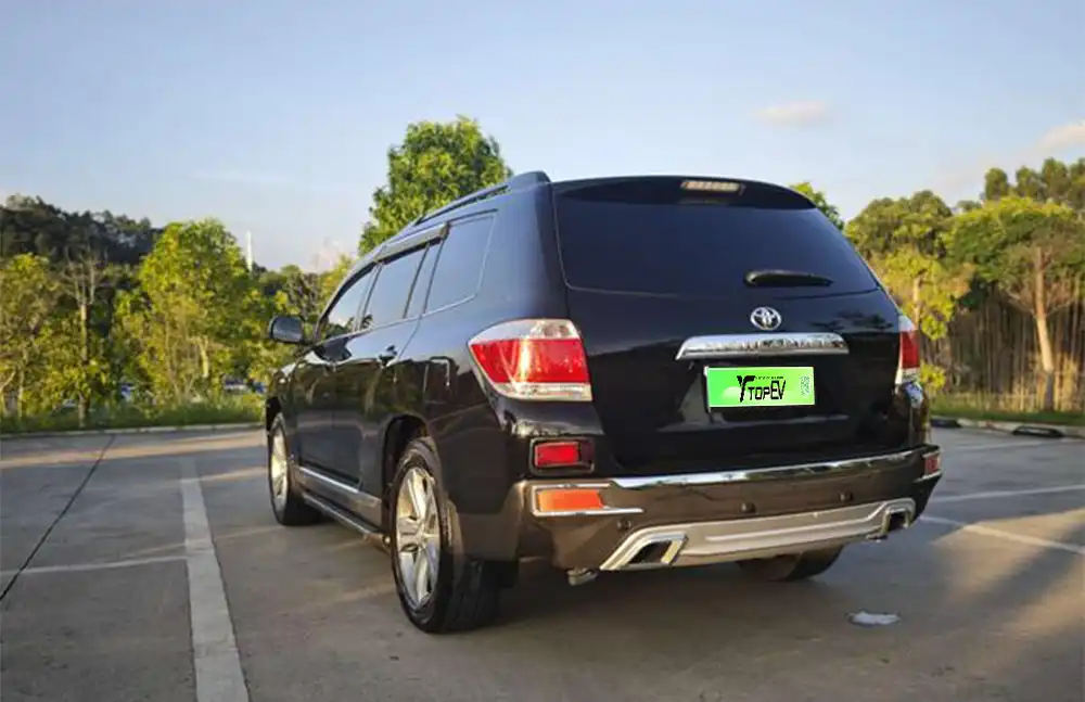 Toyota Highlander 2012 de segunda mano, modelo 2.7L, tracción a dos ruedas, siete plazas, edición de lujo.