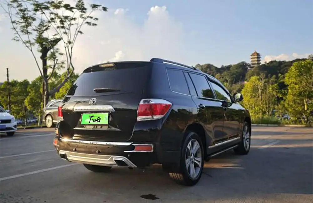 Toyota Highlander 2012 de segunda mano, modelo 2.7L, tracción a dos ruedas, siete plazas, edición de lujo.