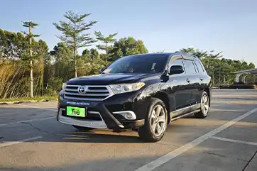 Toyota Highlander 2012 de segunda mano, modelo 2.7L, tracción a dos ruedas, siete plazas, edición de lujo.