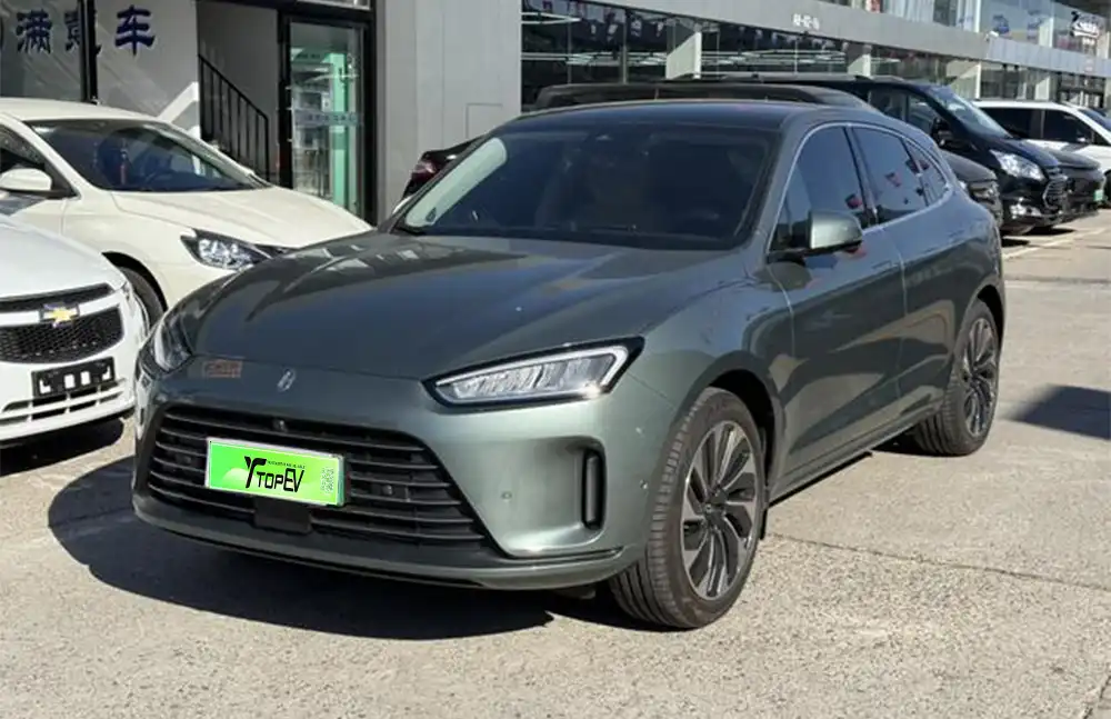 AITO M5 2022 de segunda mano, modelo de autonomía extendida, tracción trasera, edición estándar.