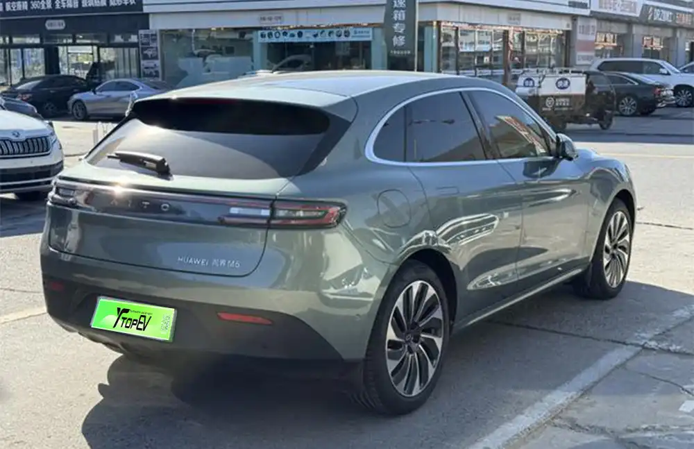 AITO M5 2022 de segunda mano, modelo de autonomía extendida, tracción trasera, edición estándar.