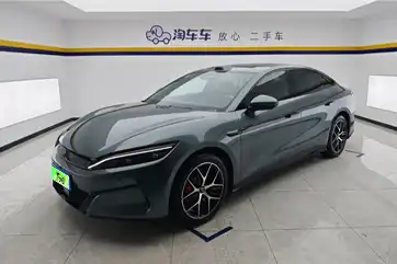 BYD Han L DM 2025 usado, modelo DM-p, 180 km, tracción total, radar láser, edición insignia