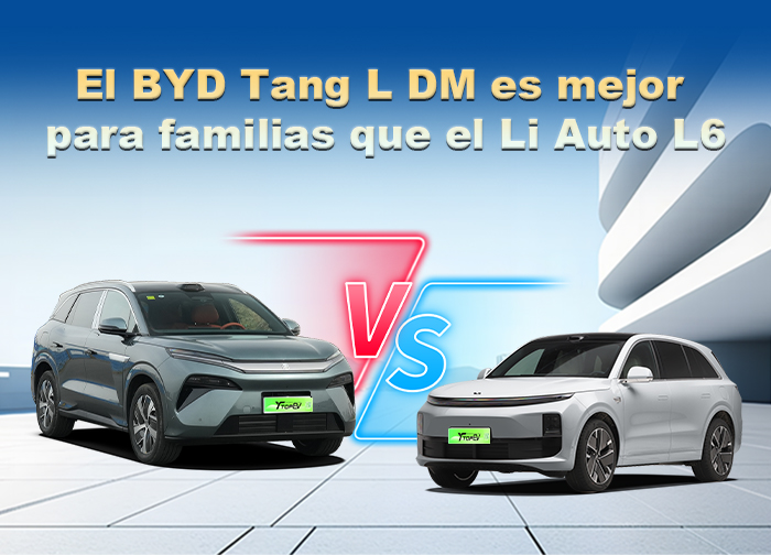 ¿Por qué el BYD Tang L DM es una mejor opción para los compradores de SUV familiares convencionales que el Li Auto L6?